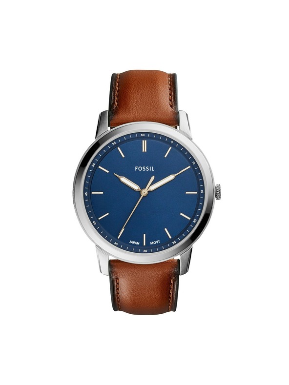 Fossil Pánské kulaté hodinky Fossil MINIMALIST FS5304