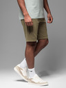 Ombre Clothing Pánské krátké teplákové kraťasy s potiskem Ombre Clothing
