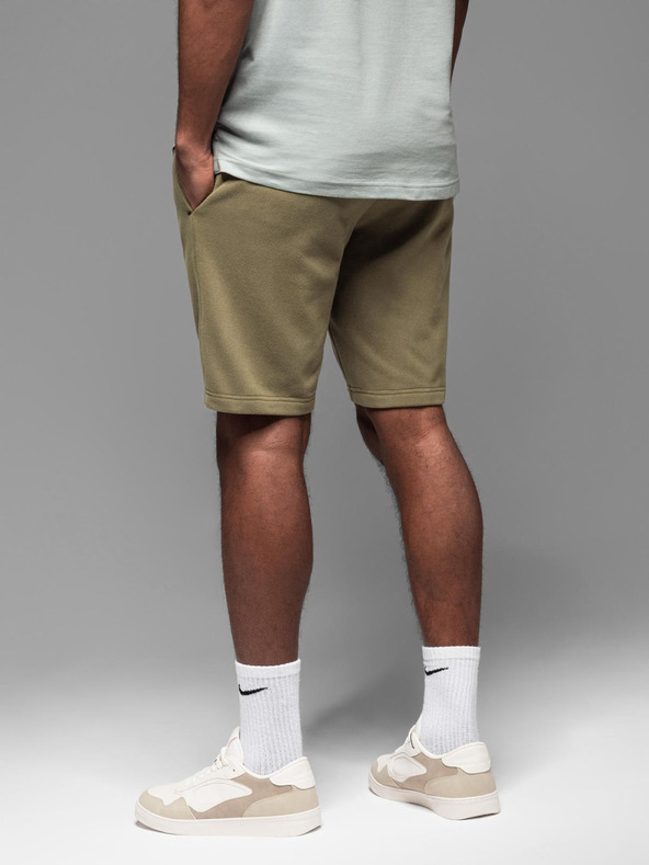 Ombre Clothing Pánské krátké teplákové kraťasy s potiskem Ombre Clothing