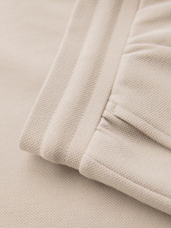 Ombre Clothing Pánské pletené šortky s ohrnutými nohavicemi Ombre Clothing