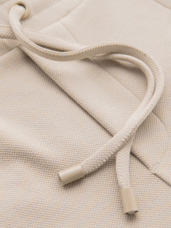 Ombre Clothing Pánské pletené šortky s ohrnutými nohavicemi Ombre Clothing