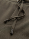 Ombre Clothing Pánské pletené šortky s ohrnutými nohavicemi Ombre Clothing