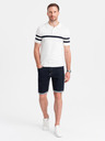 Ombre Clothing Pánské džínové šortky s ohrnutými nohavicemi Ombre Clothing