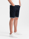 Ombre Clothing Pánské džínové šortky s ohrnutými nohavicemi Ombre Clothing