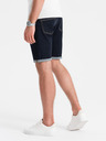 Ombre Clothing Pánské džínové šortky s ohrnutými nohavicemi Ombre Clothing