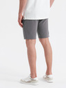 Ombre Clothing Pánské krátké teplákové šortky s potiskem Ombre Clothing