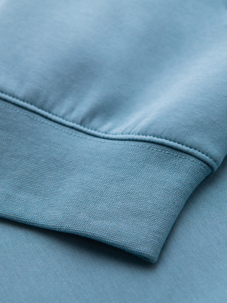 Ombre Clothing Pánské tepláky s žebrovanými manžetami a ozdobným zipem Ombre Clothing