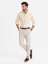 Ombre Clothing Pastelová bavlněná pánská košile oxford Ombre Clothing