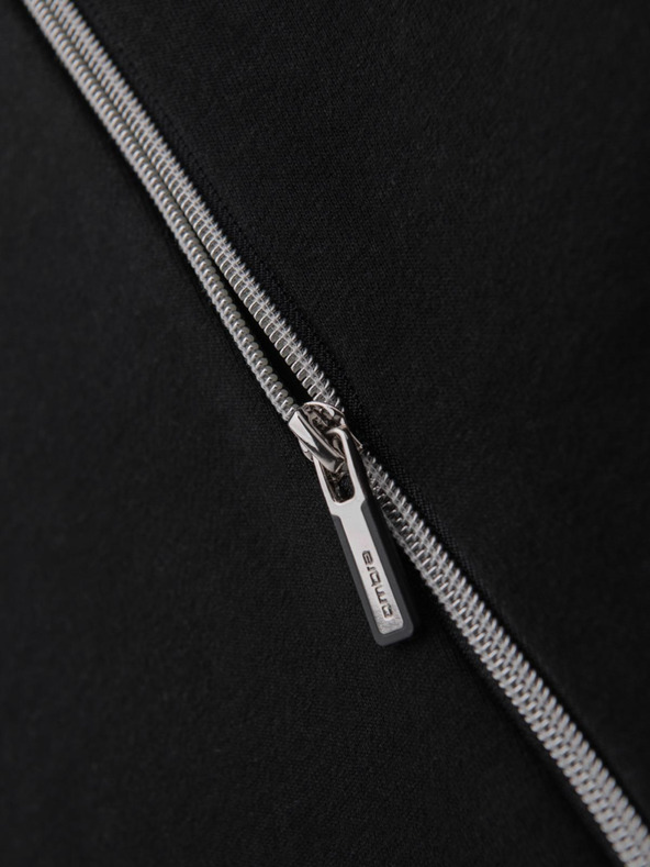 Ombre Clothing Praná pánská mikina s ozdobným prošitím u výstřihu Ombre Clothing