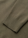 Ombre Clothing Pánský pletený svetr se strukturovanými puntíky Ombre Clothing