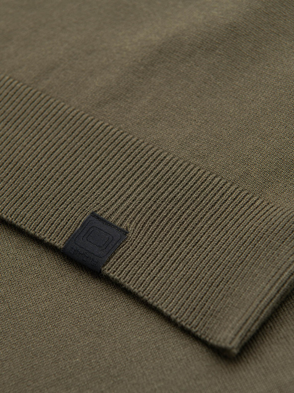 Ombre Clothing Pánský pletený svetr se strukturovanými puntíky Ombre Clothing