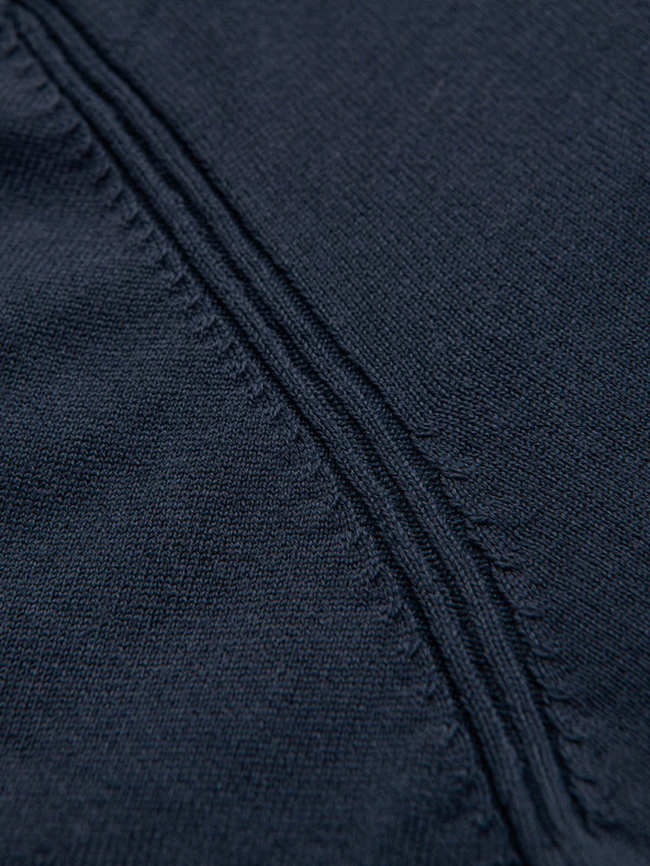 Ombre Clothing Pánský pletený svetr se strukturovanými puntíky Ombre Clothing