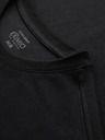 Ombre Clothing Pánské tričko z bavlněného žerzeje s velkým bočním nápisem Ombre Clothing