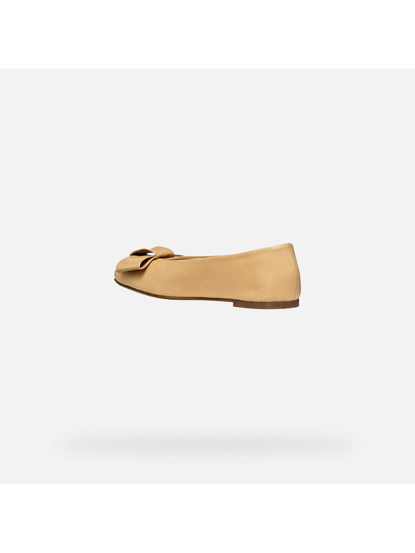 Geox Světle hnědé dámské baleríny Geox Ballystar