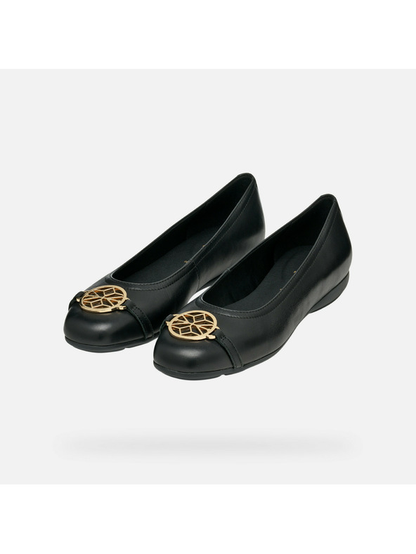 Geox Černé dámské baleríny Geox Annytah