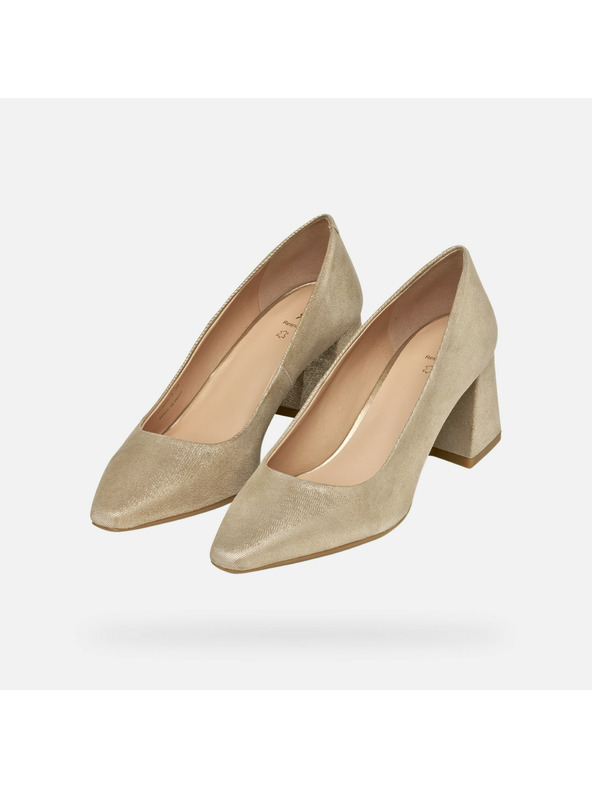 Geox Krémové dámské lodičky Geox Giselda