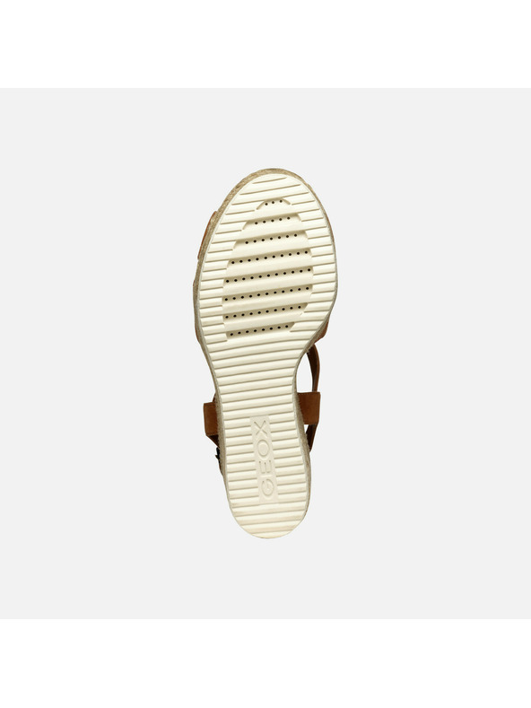 Geox Hnědé dámské sandály Geox Ponza