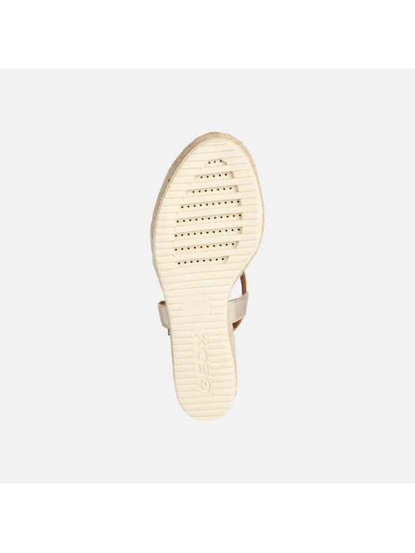 Geox Zlaté dámské sandály Geox Ponza