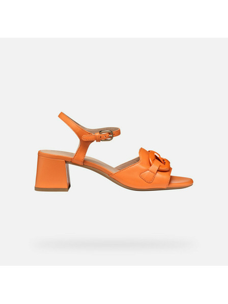 Geox Oranžové dámské sandály Geox New Eraklia 50 T