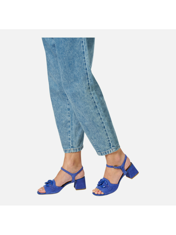 Geox Modré dámské sandály Geox New Eraklia 50 T