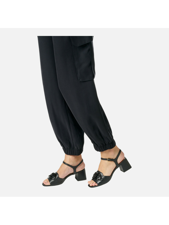 Geox Černé dámské sandály Geox New Eraklia 50 T