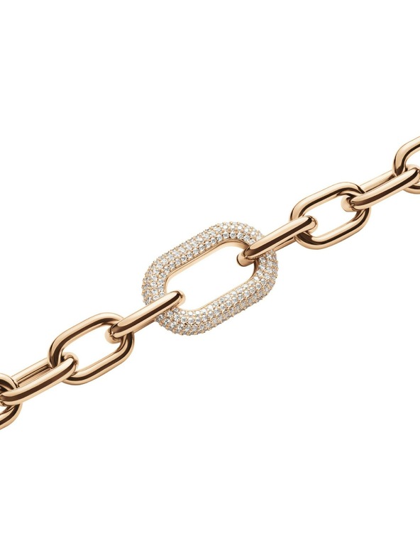 Daniel Wellington Dámský růžovozlatý ocelový náhrdelník Daniel Wellington