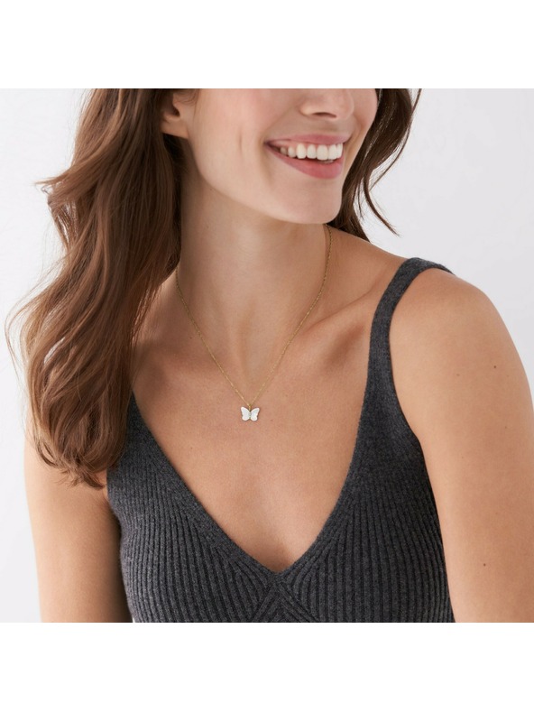 Fossil Dámský ocelový náhrdelník Fossil JF04424710