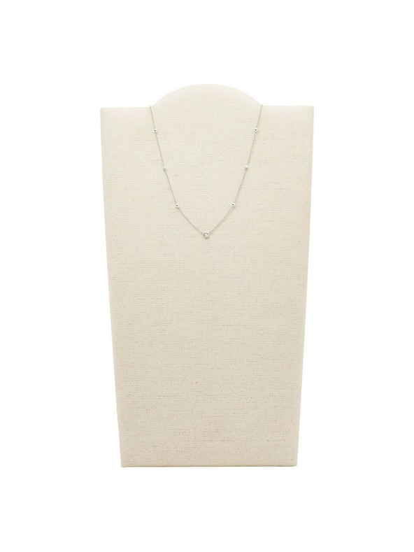 Fossil Dámský stříbrný náhrdelník Fossil JFS00453040