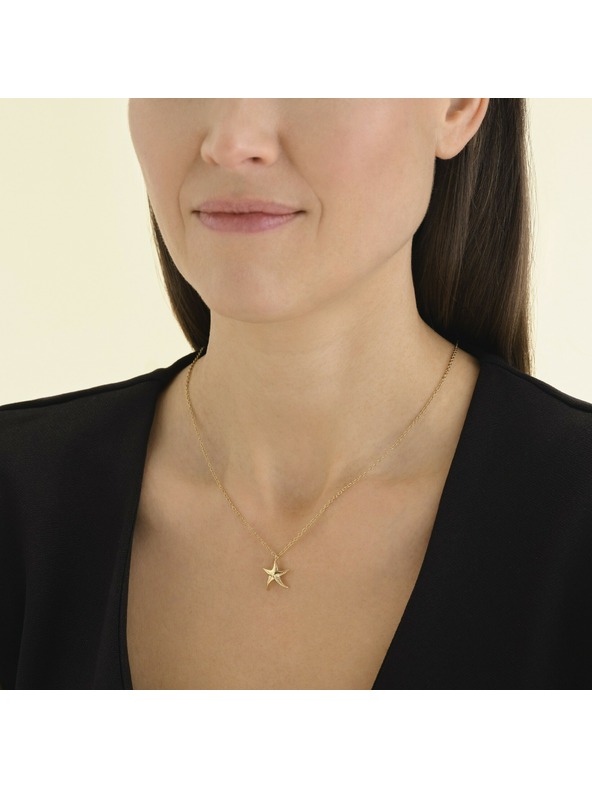 Rosefield Dámský pozlacený náhrdelník Rosefield JNSNG-J830