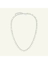 Rosefield Rosefield náhrdelník stříbrné barvy Drop Chain JNDCS-J681