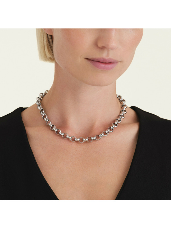 Rosefield Ocelový dámský náhrdelník Rosefield JNCNS-J895