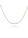 Rosefield Dámský pozlacený náhrdelník Rosefield JNPRG-J811