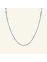 Rosefield Rosefield náhrdelník stříbrné barvy Oval Chainlink JNOCS-J627