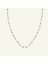 Rosefield Rosefield náhrdelník stříbrné barvy Hammered Chain JNHCS-J629