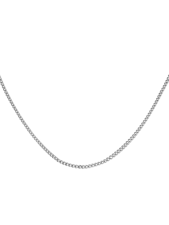 Rosefield Rosefield náhrdelník stříbrné barvy Flat Curb JNFCS-J623