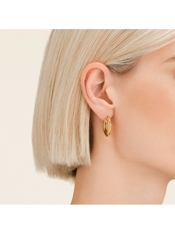 Rosefield Rosefield dámské náušnice pozlacené JEFSG-J973