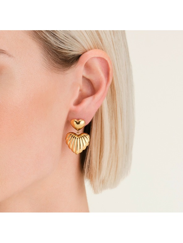 Rosefield Rosefield dámské náušnice pozlacené JEDHG-J984