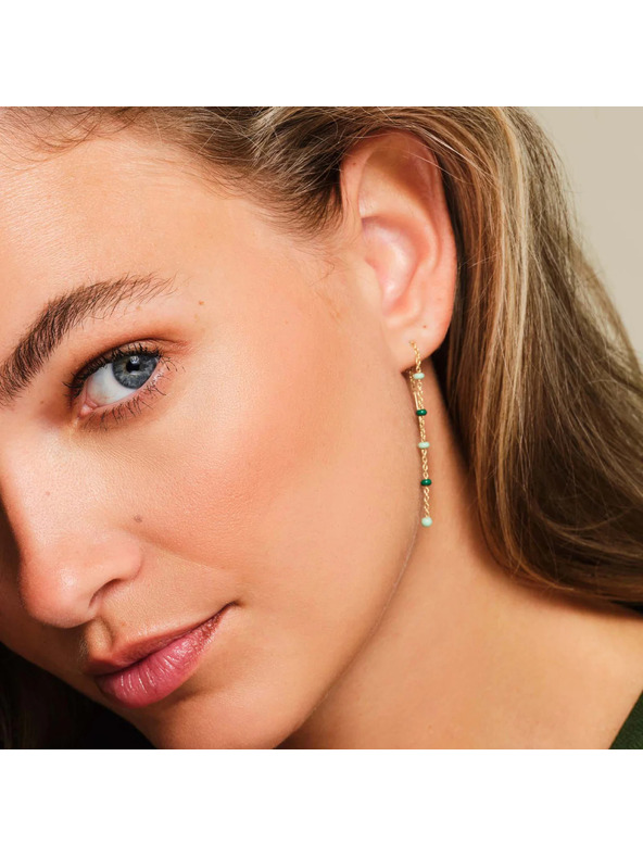 Rosefield Rosefield dámské náušnice pozlacené, JEETG-J722