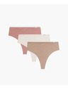 Atlantic Dámské brazilky ATLANTIC 3Pack - vícebarevné