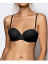 Atlantic Dámská podprsenka Balconette ATLANTIC Basic - černá Velikost: