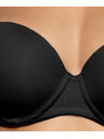 Atlantic Dámská podprsenka Balconette ATLANTIC Basic - černá Velikost: