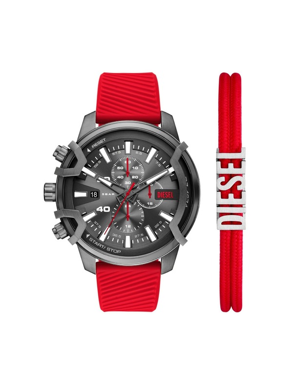 Diesel Set pánských hodinek a náramku Diesel GRIFFED DZ4673SET