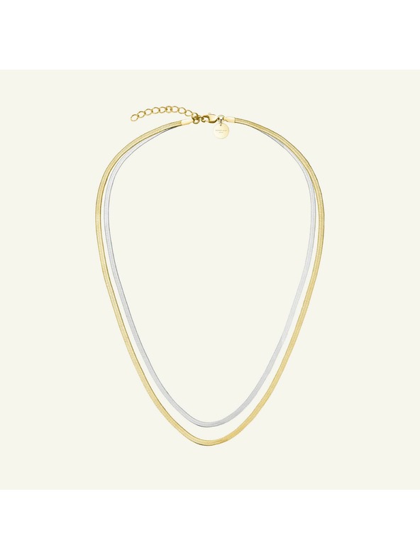 Rosefield Rosefield duotone náhrdelník Snake JNSCD-J676