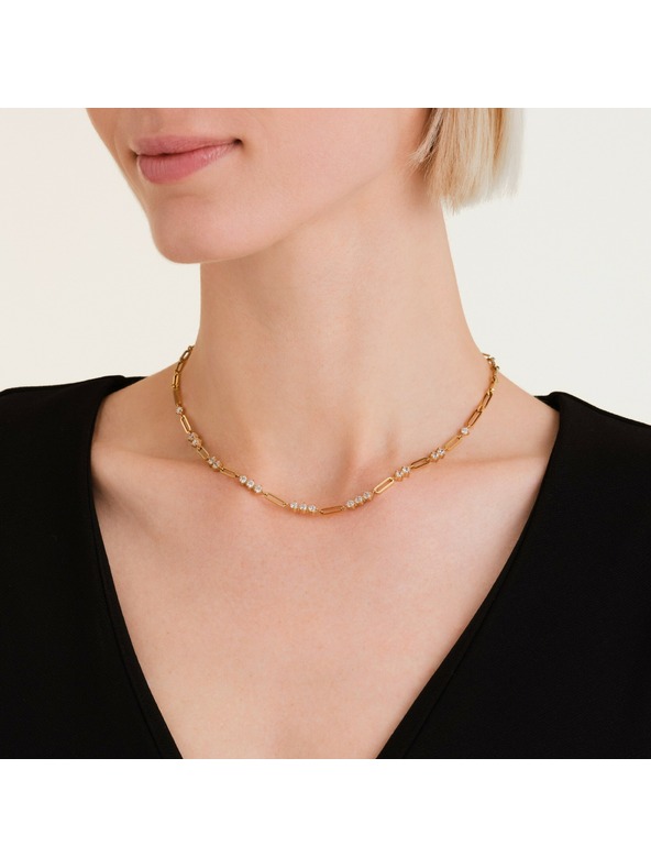 Rosefield Rosefield dámský náhrdelník pozlacený JNGCG-J1018