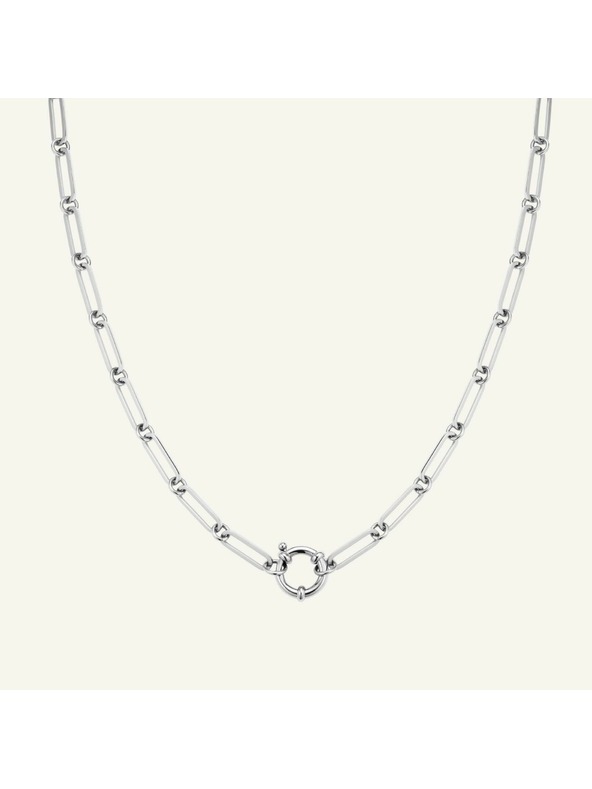 Rosefield Rosefield náhrdelník stříbrné barvy Chunky Chain JNRRS-J615