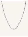Rosefield Rosefield náhrdelník stříbrné barvy Crystal JNSCS-J612