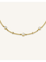 Rosefield Rosefield náhrdelník zlaté barvy Crystal JCSCG-J266