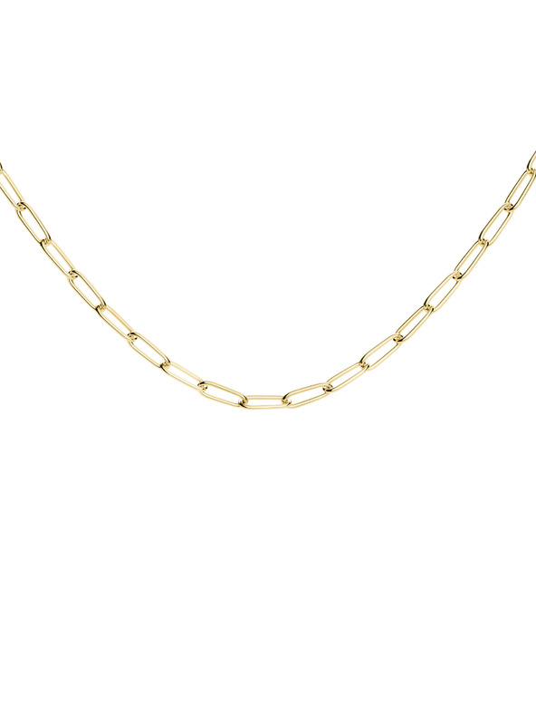 Rosefield Rosefield náhrdelník zlaté barvy Rectangle Chain JNRCG-J564