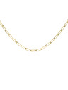 Rosefield Rosefield náhrdelník zlaté barvy Rectangle Chain JNRCG-J564