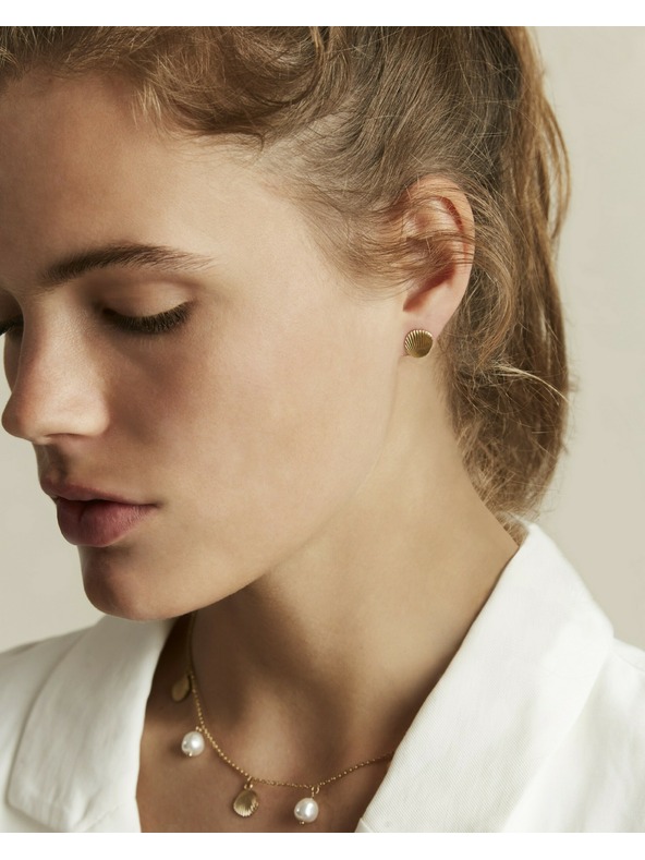 Rosefield Dámské pozlacené náušnice Rosefield JSSEG-J167